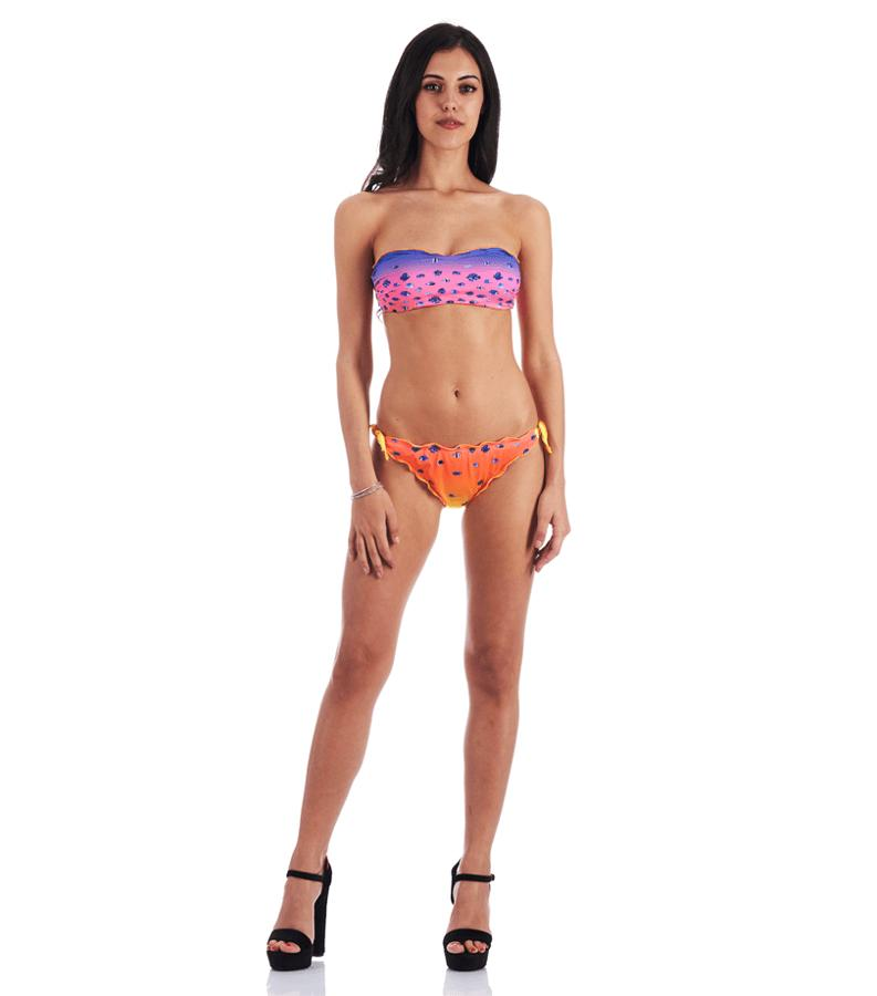 Zeybra FASCIA DONNA PESCI SFUMATO CORALLO FLUO