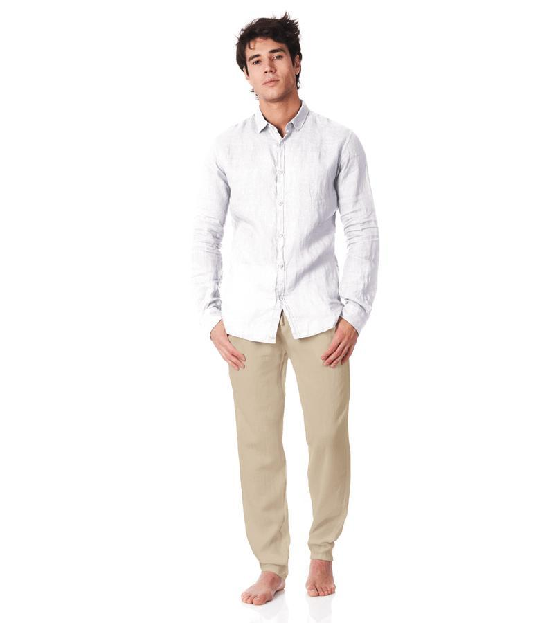 Zeybra PANTALONI UOMO LINO