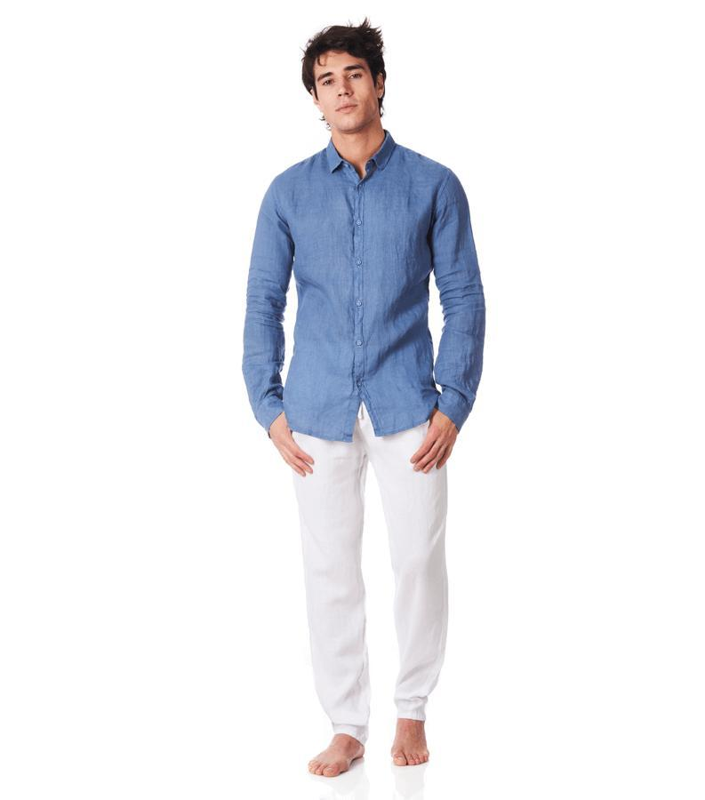 Zeybra PANTALONI UOMO LINO