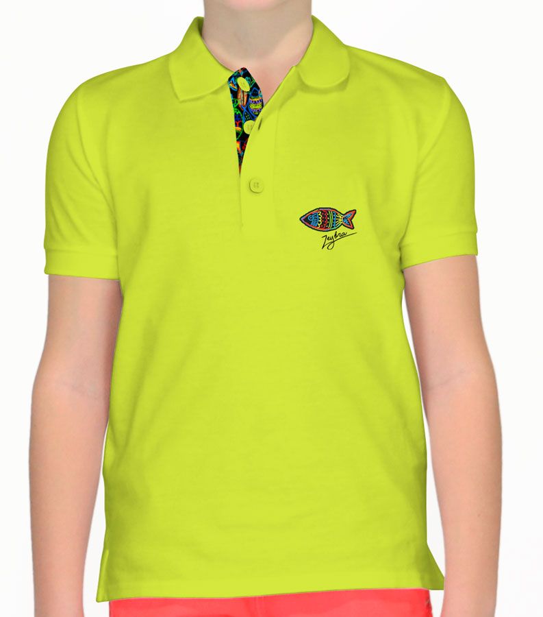 Zeybra POLO BAMBINO ELEMENT ACIDO