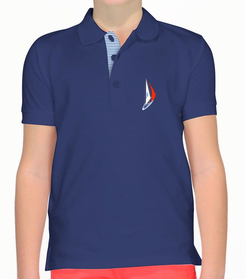 Zeybra POLO BAMBINO ELEMENT INCHIOSTRO