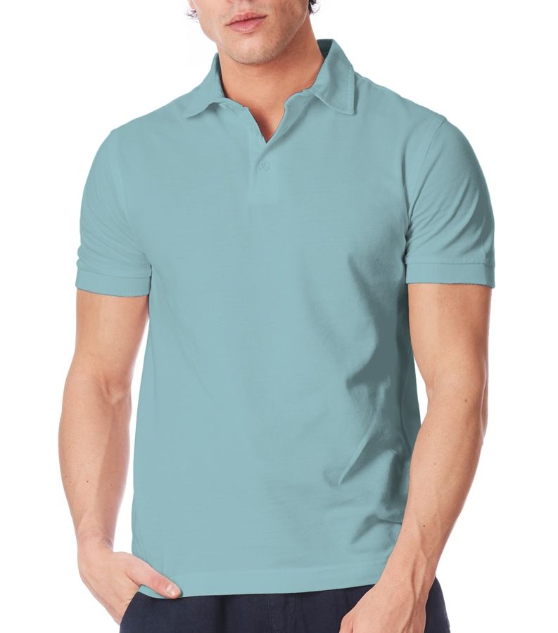 Zeybra POLO UOMO COTONE ACQUA