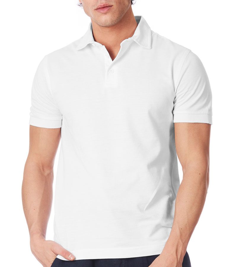 Zeybra POLO UOMO COTONE BIANCO