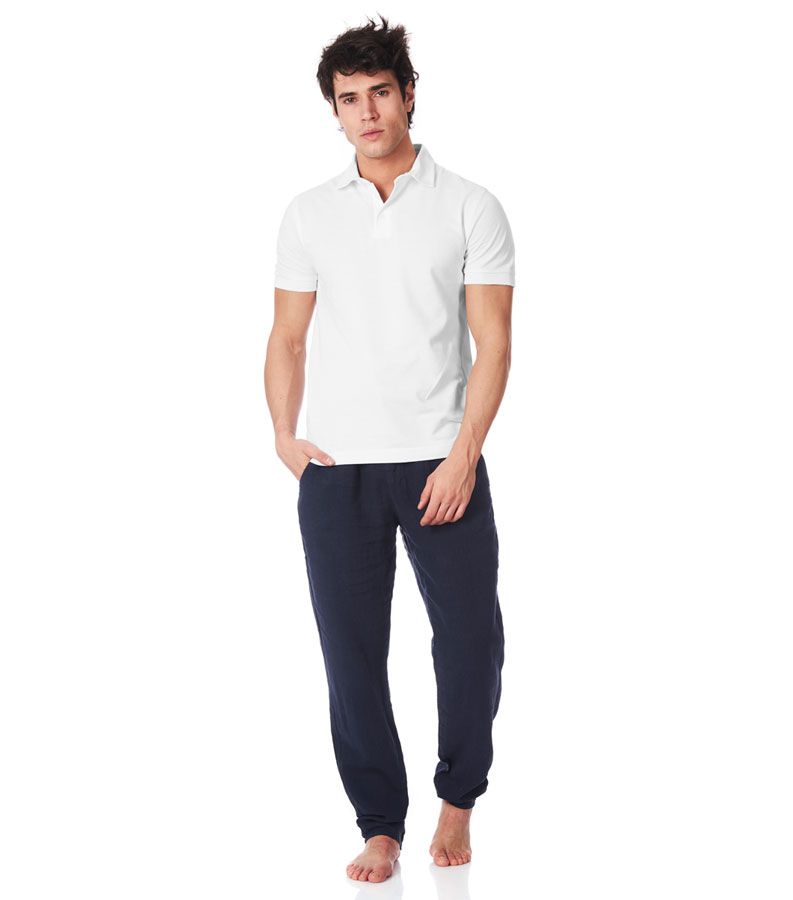 Zeybra POLO UOMO COTONE BIANCO