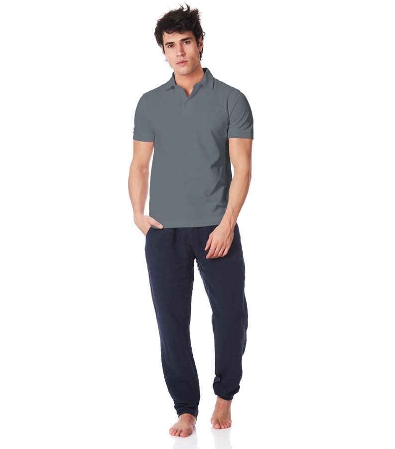 Zeybra POLO UOMO COTONE BLU