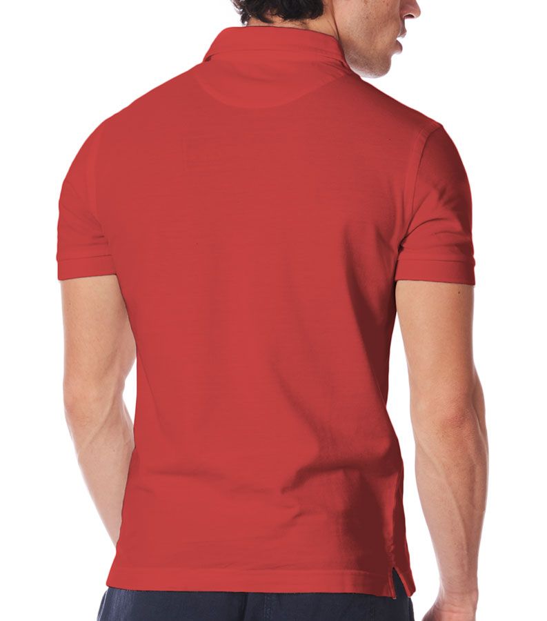 Zeybra POLO UOMO COTONE RED RACE