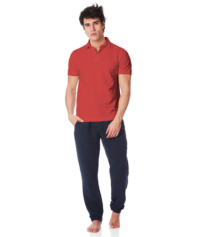Zeybra POLO UOMO COTONE RED RACE