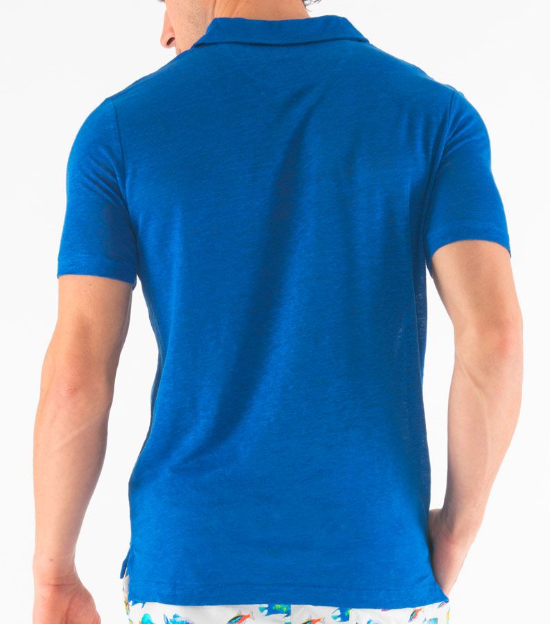 Zeybra POLO UOMO LINO ELETTRICO