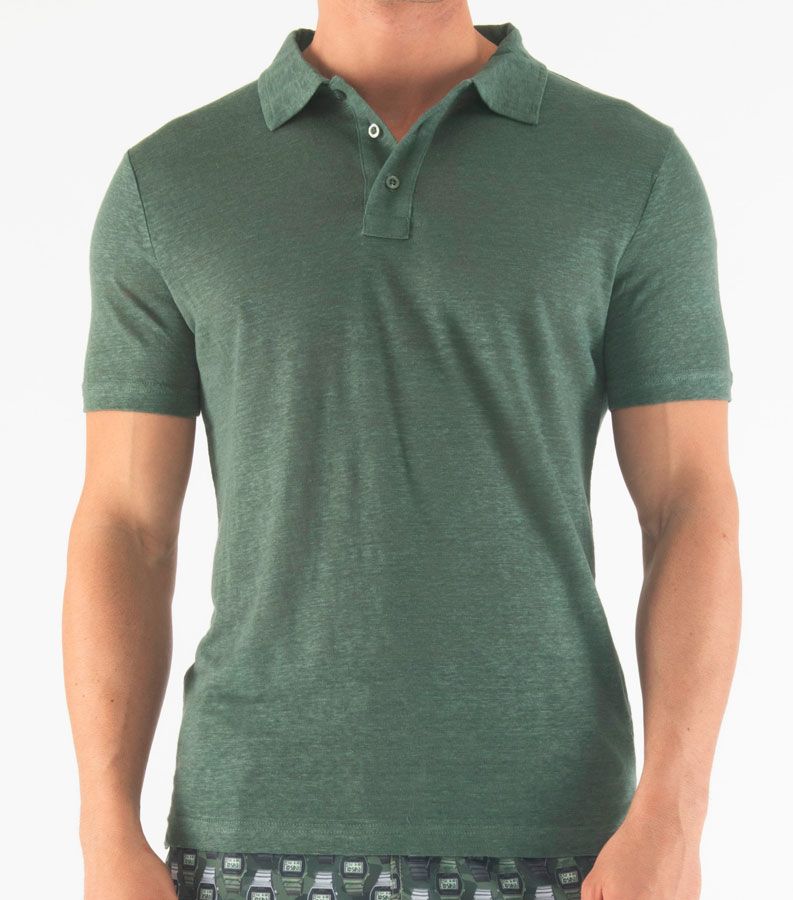Zeybra POLO UOMO LINO MILITY
