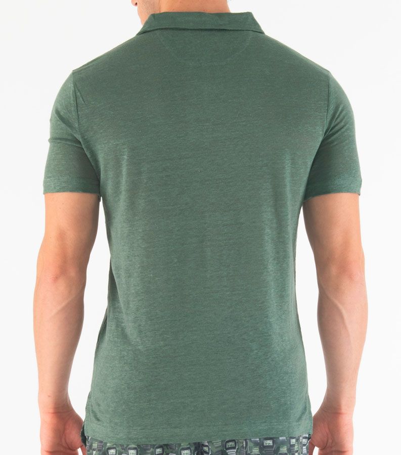Zeybra POLO UOMO LINO MILITY