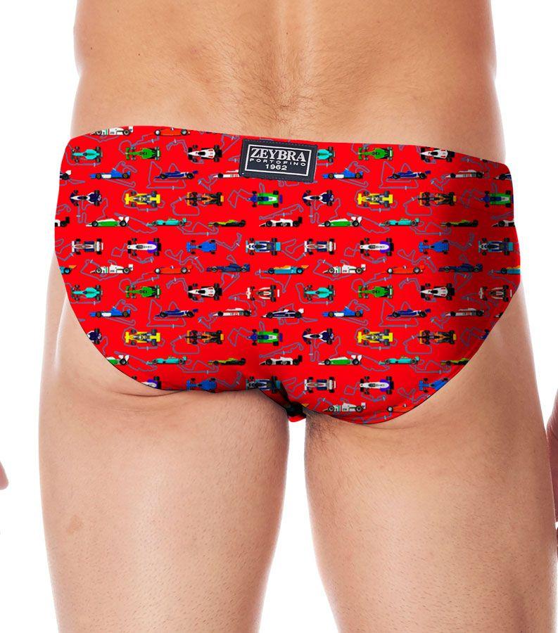 Zeybra SLIP ALTO UOMO FORMULA 1 RED RACE