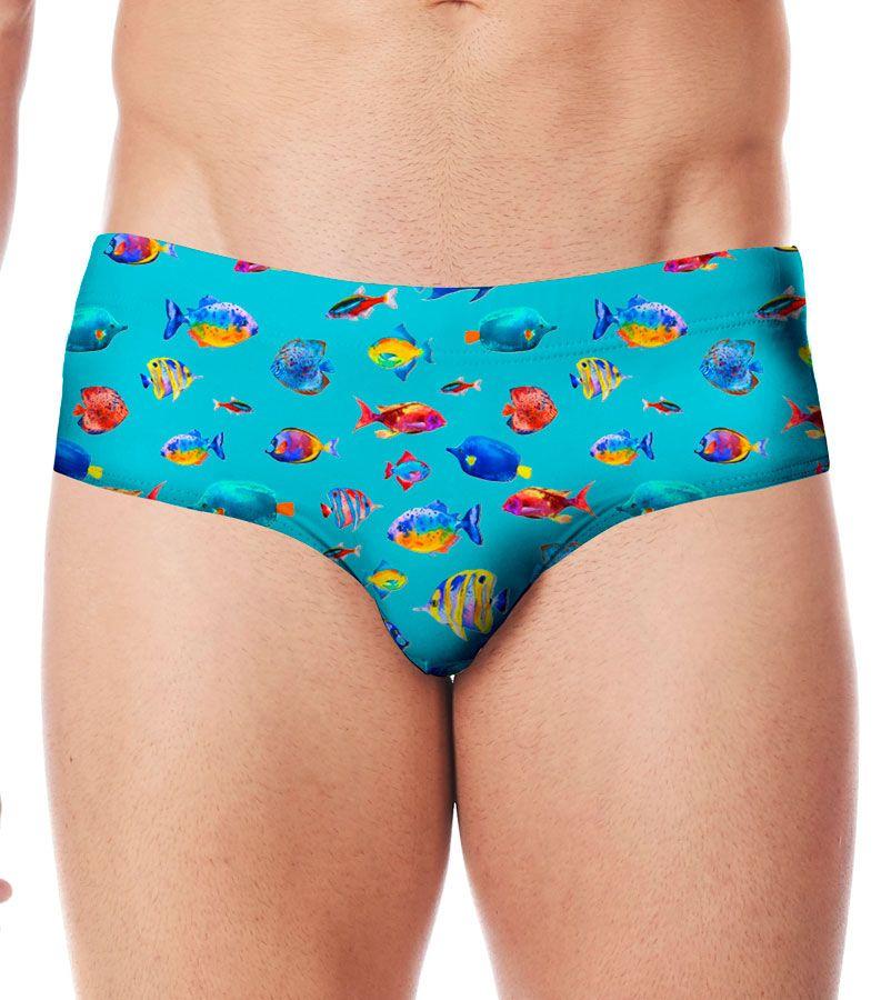 Zeybra SLIP ALTO UOMO PESCI HAWAII