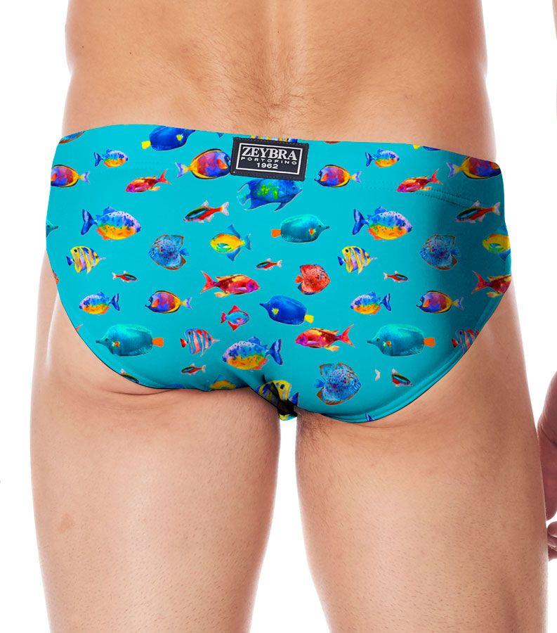 Zeybra SLIP ALTO UOMO PESCI HAWAII