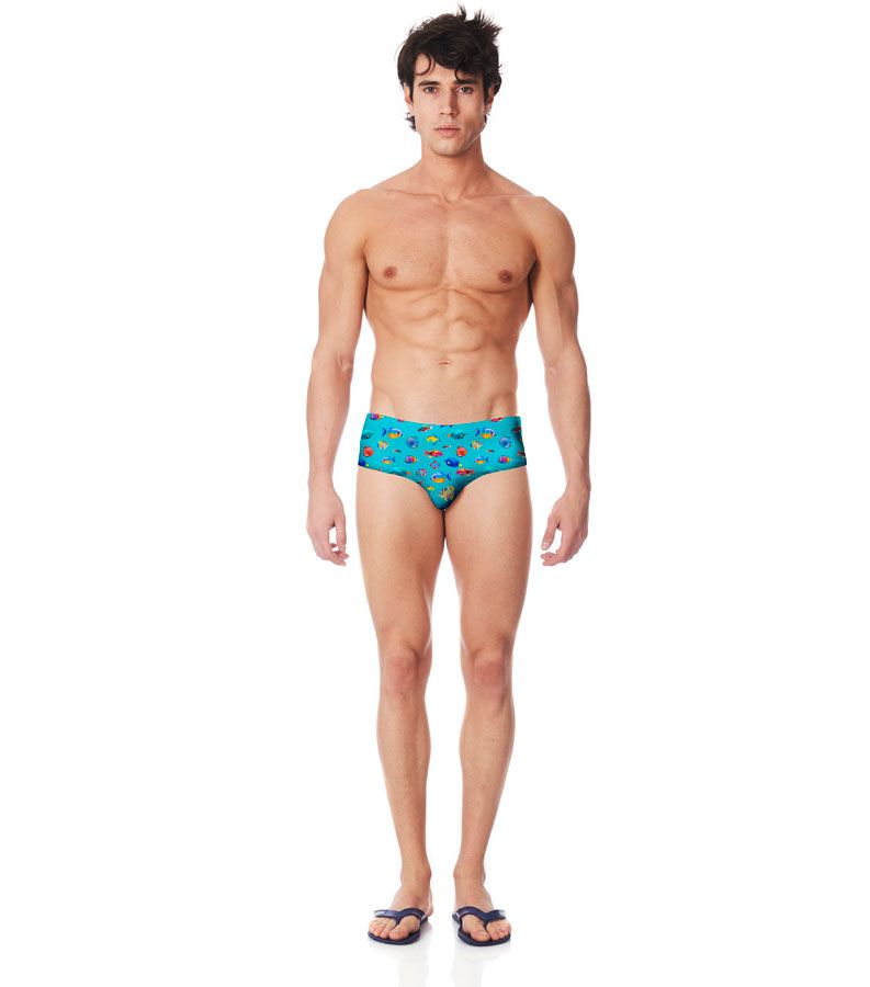 Zeybra SLIP ALTO UOMO PESCI HAWAII