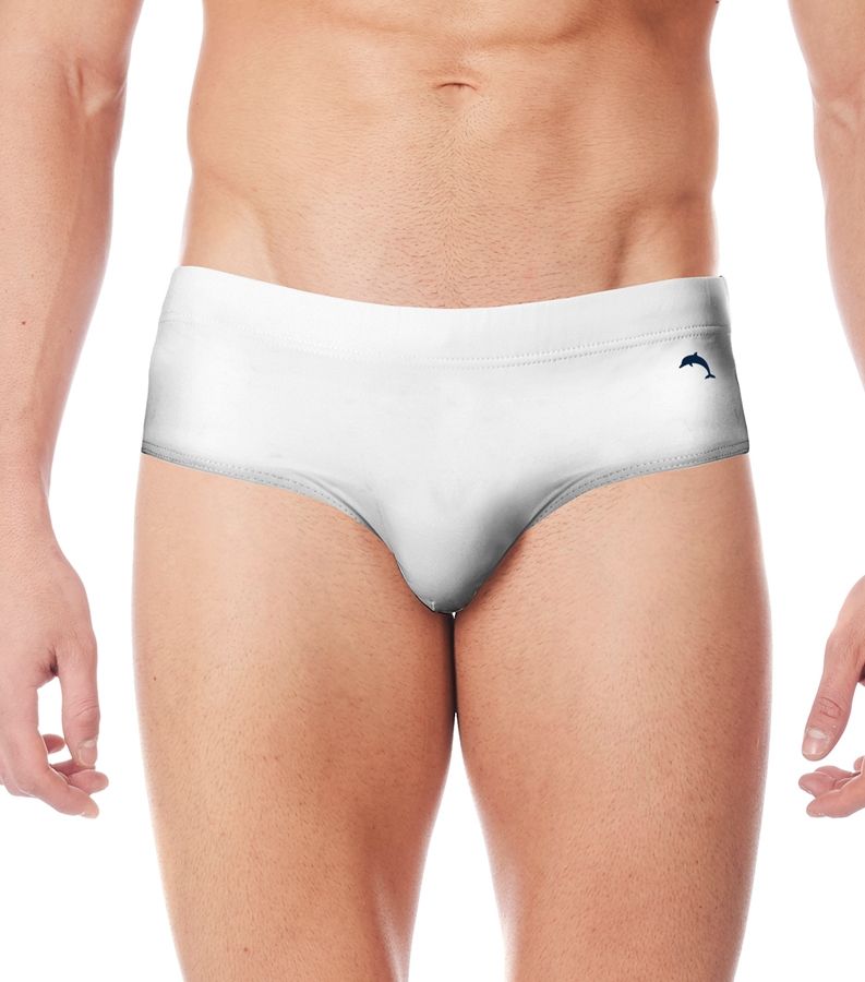 Zeybra SLIP ALTO UOMO TINTA UNITA BIANCO