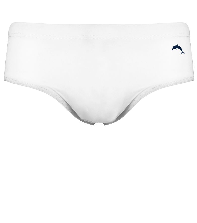 Zeybra SLIP ALTO UOMO TINTA UNITA BIANCO