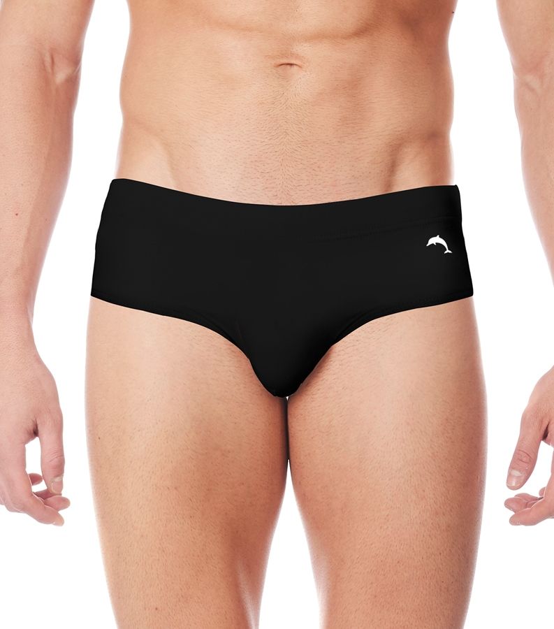 Zeybra SLIP ALTO UOMO TINTA UNITA BLACK