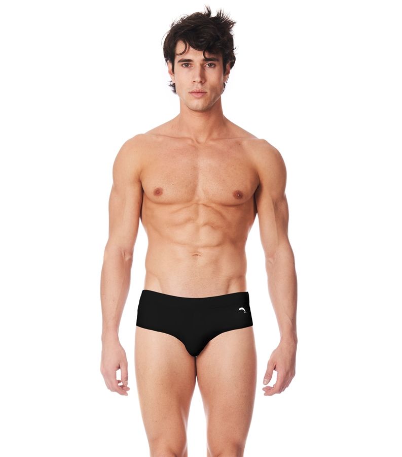 Zeybra SLIP ALTO UOMO TINTA UNITA BLACK
