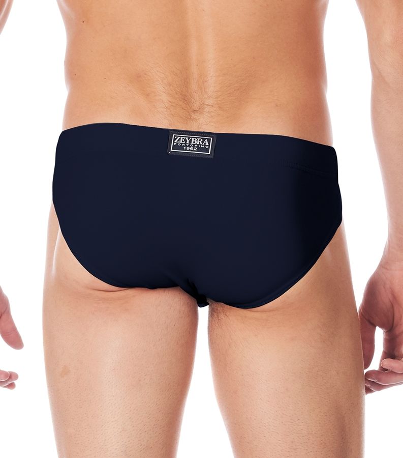 Zeybra SLIP ALTO UOMO TINTA UNITA BLU