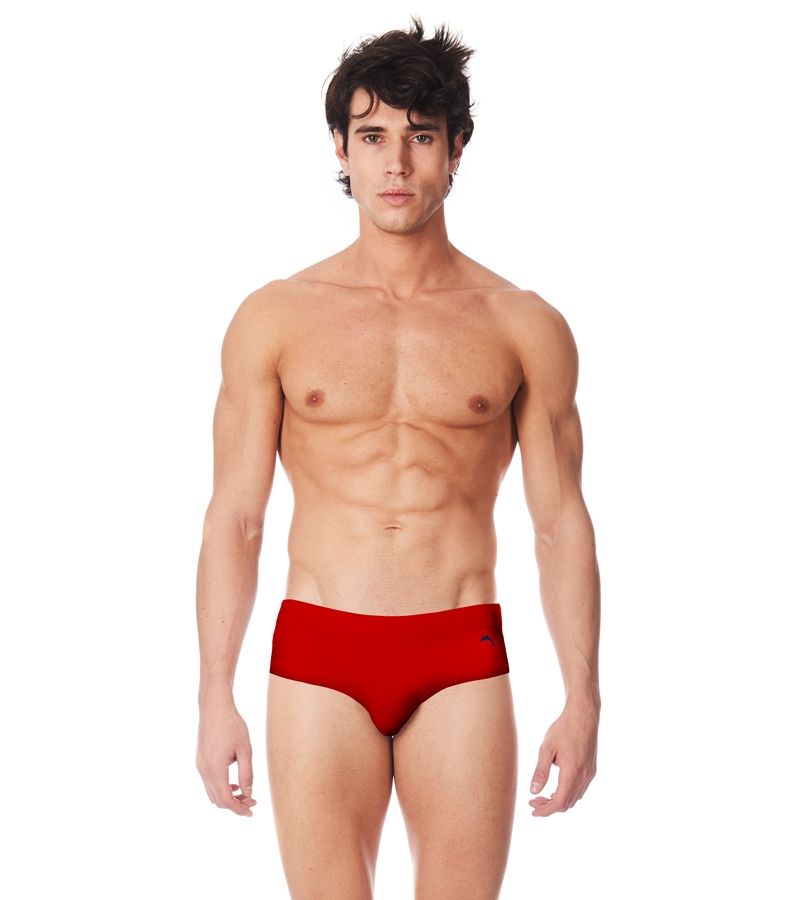 Zeybra SLIP ALTO UOMO TINTA UNITA RED RACE