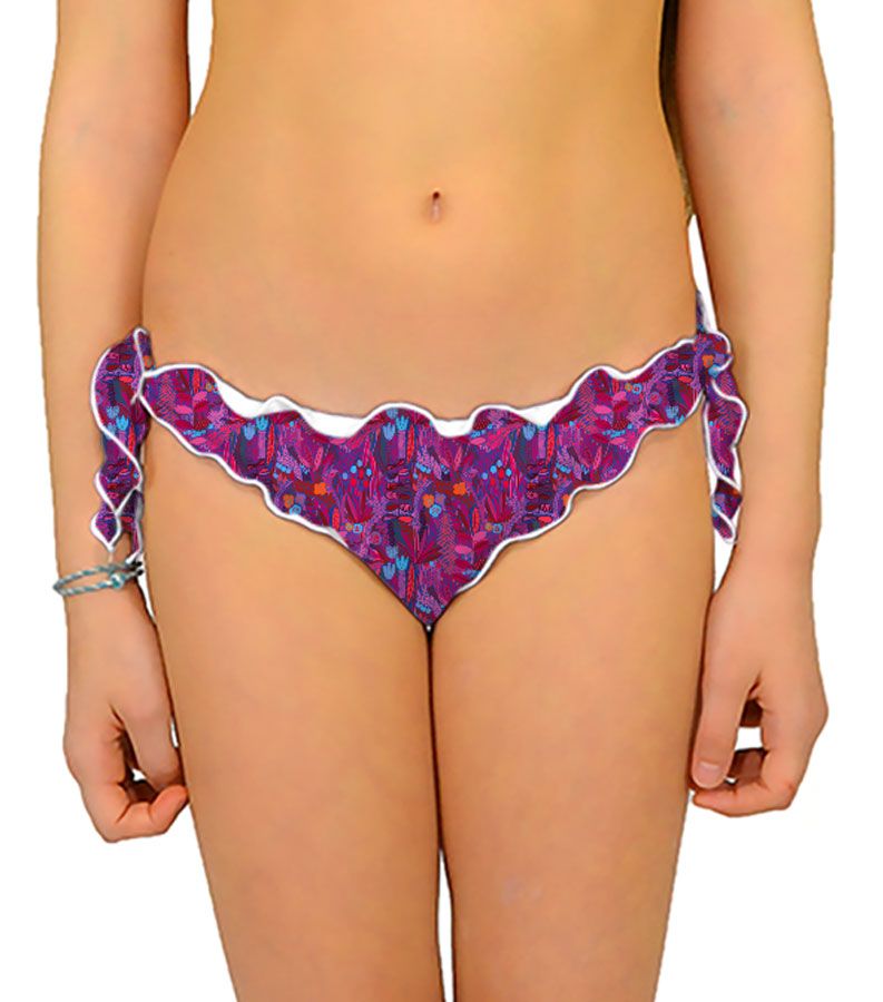 Zeybra SLIP BAMBINA ARRICCIATO BOTANIC FUXIA