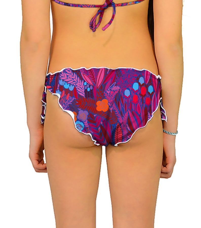 Zeybra SLIP BAMBINA ARRICCIATO BOTANIC FUXIA