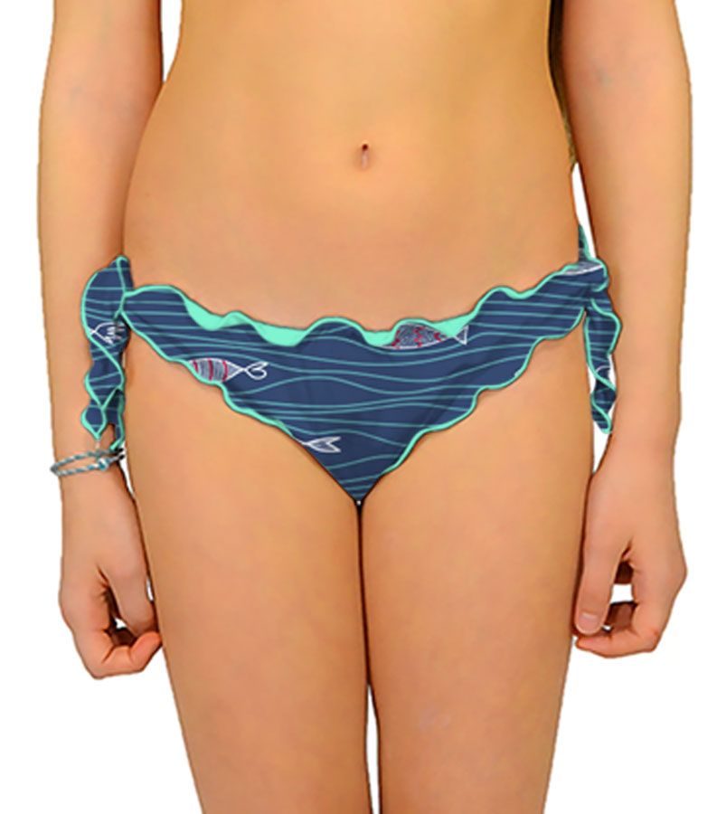 Zeybra SLIP BAMBINA ARRICCIATO SARDINE NAZIONALE