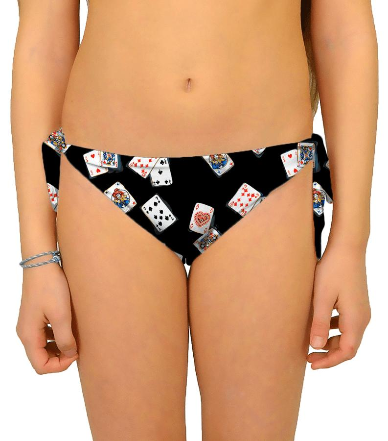 Zeybra SLIP BAMBINA CARTE POKER NERO