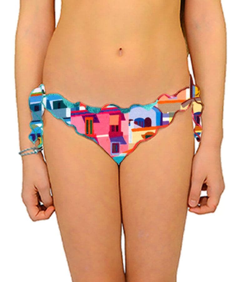 Zeybra SLIP BAMBINA REVERSIBILE AMALFI GIALLO