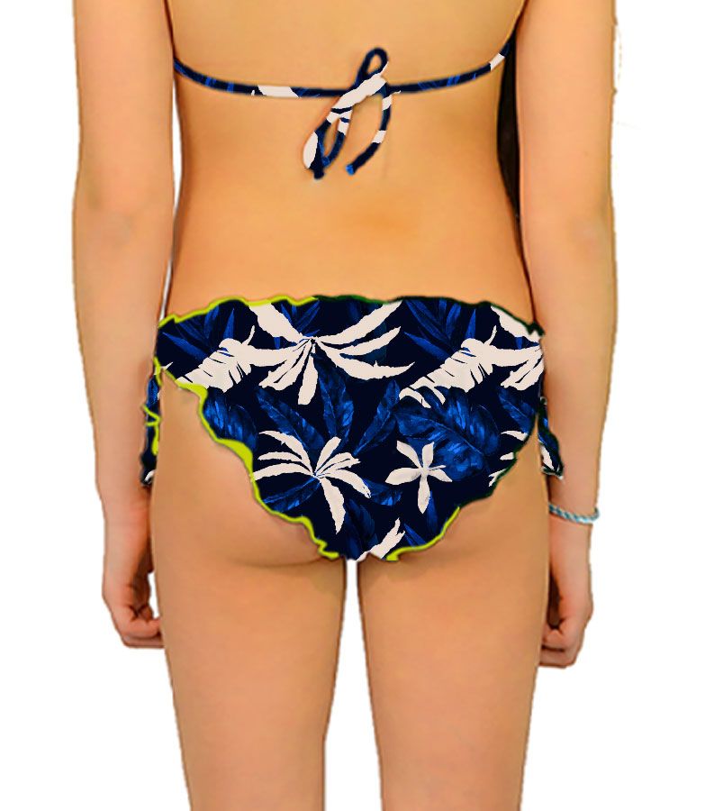 Zeybra SLIP BAMBINA REVERSIBILE FORESTA BLU