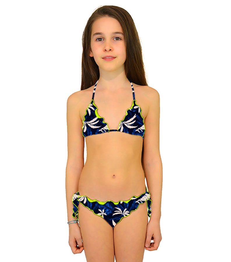 Zeybra SLIP BAMBINA REVERSIBILE FORESTA BLU