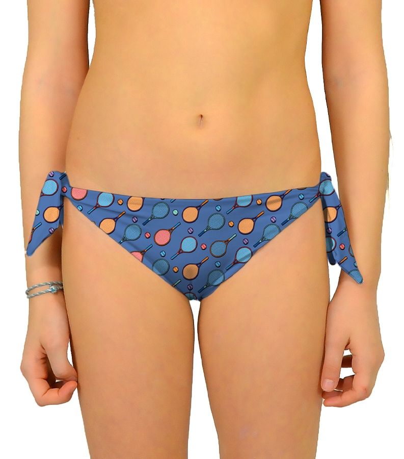 Zeybra SLIP BAMBINA REVERSIBILE TENNIS COBALTO