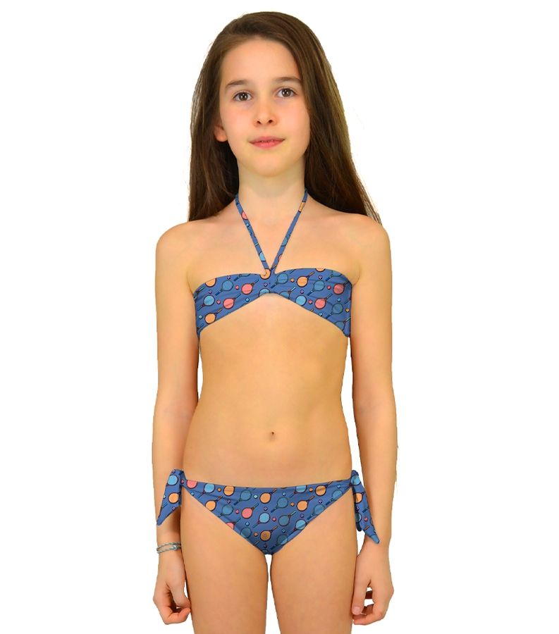 Zeybra SLIP BAMBINA REVERSIBILE TENNIS COBALTO