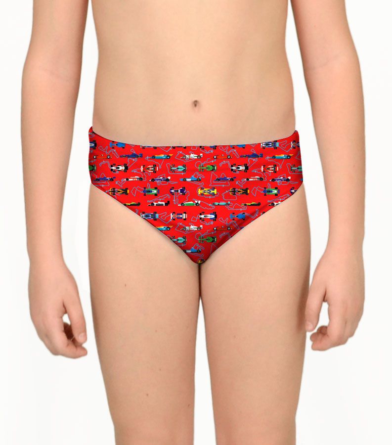 Zeybra SLIP BAMBINO FORMULA 1 RED RACE