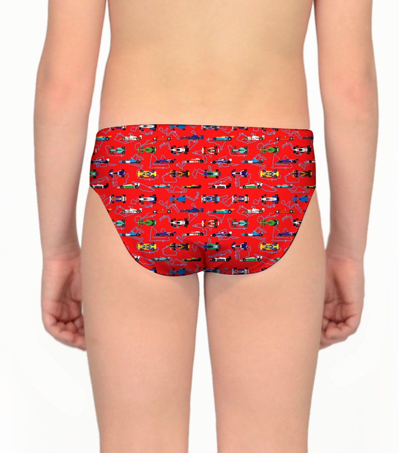 Zeybra SLIP BAMBINO FORMULA 1 RED RACE