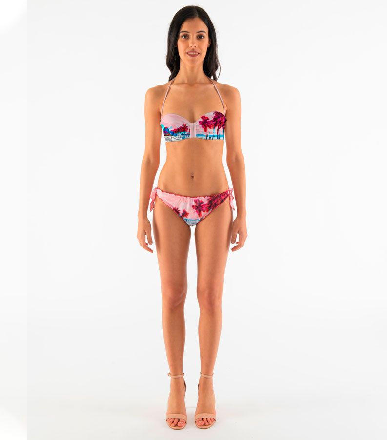 Zeybra SLIP DONNA ARRICCIATO BRASILE ROSA