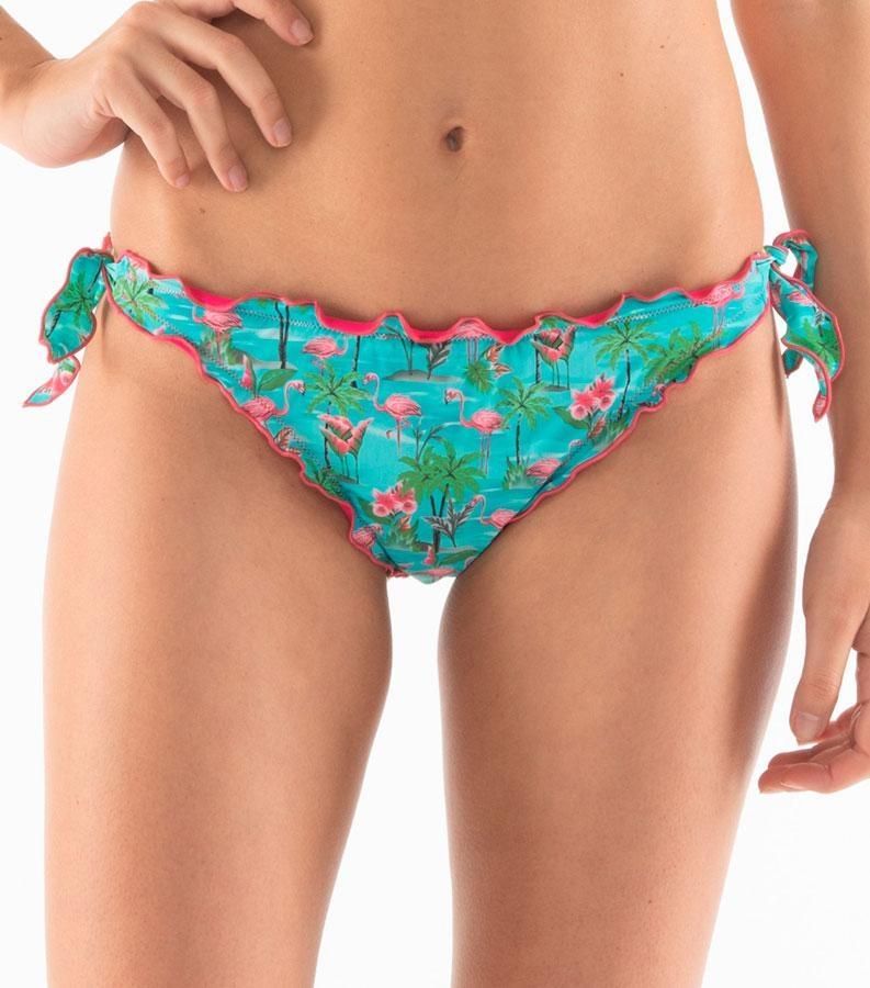 Zeybra SLIP DONNA ARRICCIATO FENICOTTERI ACQUA