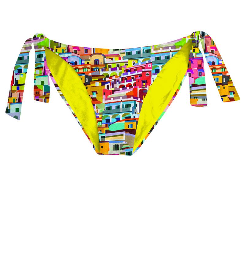 Zeybra SLIP DONNA REVERSIBILE AMALFI GIALLO