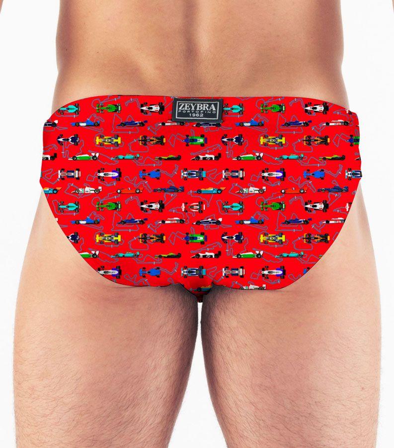 Zeybra SLIP UOMO FORMULA 1 RED RACE