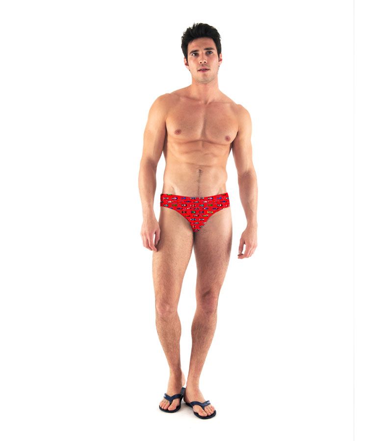 Zeybra SLIP UOMO FORMULA 1 RED RACE