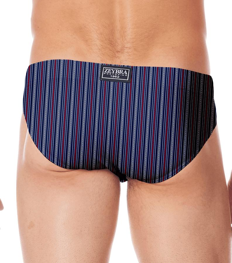 Zeybra SLIP UOMO LINEE BLU