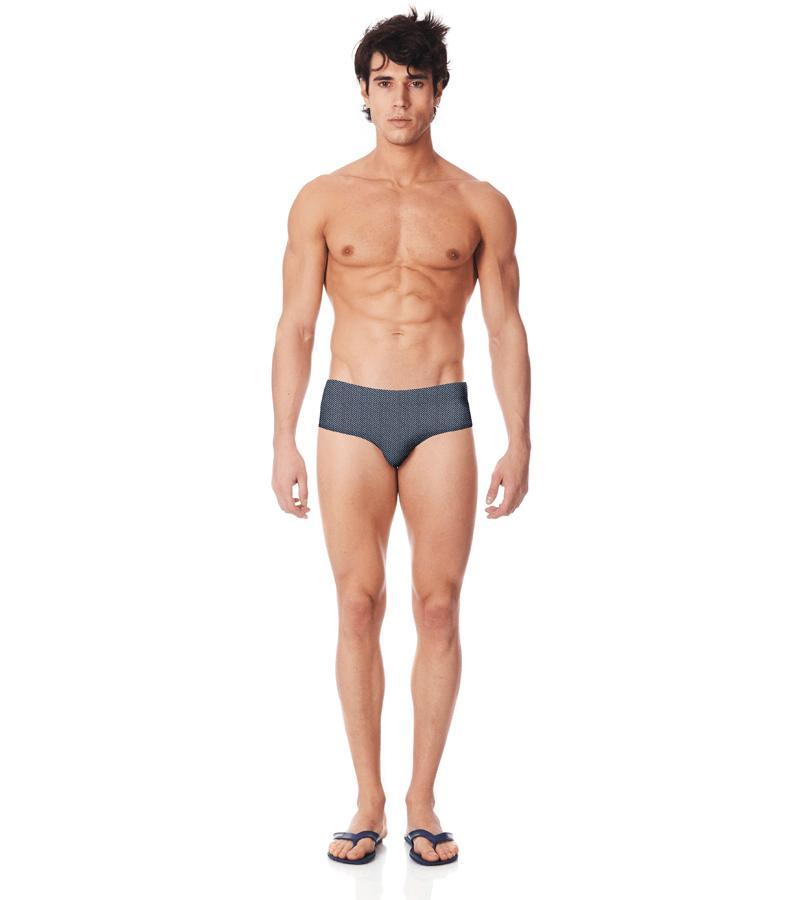 Zeybra SLIP UOMO PATTERN BLU