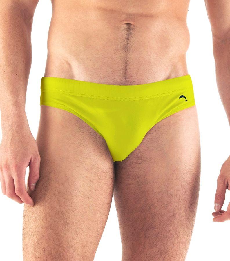 Zeybra SLIP UOMO TINTA UNITA GIALLO FLUO