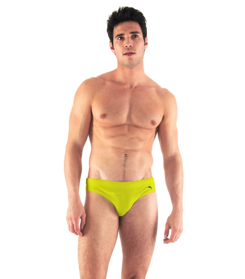 Zeybra SLIP UOMO TINTA UNITA GIALLO FLUO