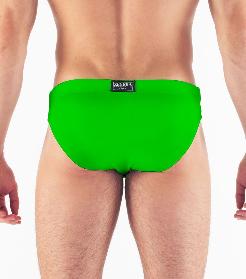 Zeybra SLIP UOMO TINTA UNITA KIWI