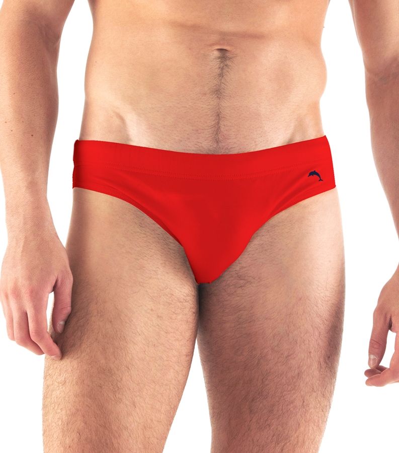 Zeybra SLIP UOMO TINTA UNITA RED RACE