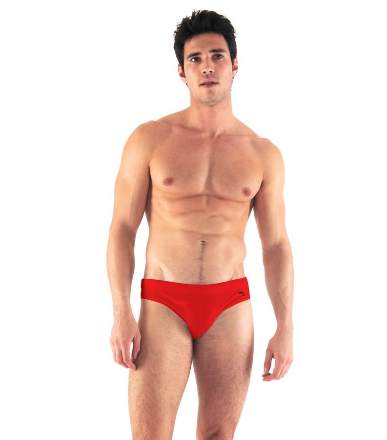 Zeybra SLIP UOMO TINTA UNITA RED RACE