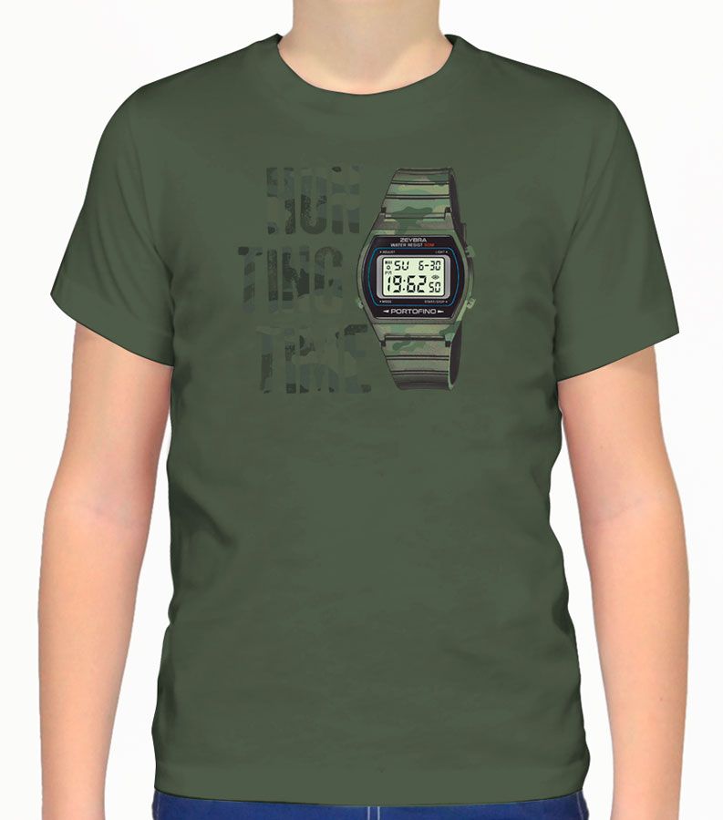 Zeybra T-SHIRT BAMBINO MILITY