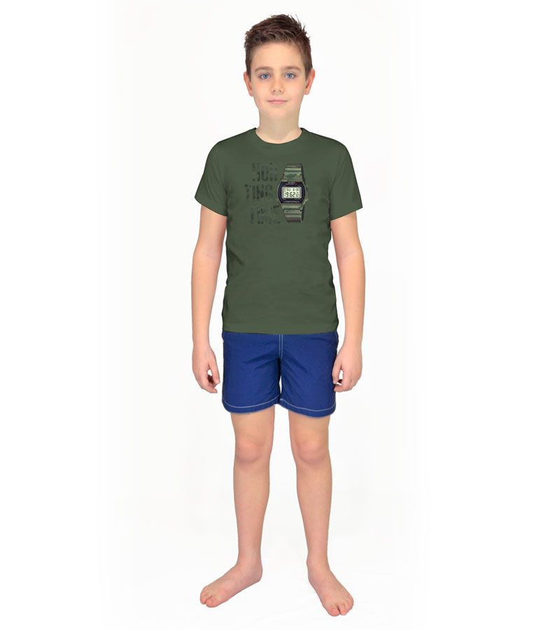 Zeybra T-SHIRT BAMBINO MILITY