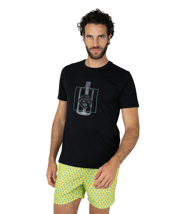 Zeybra T-SHIRT UOMO 100% COTONE SUPIMA